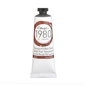 Gamblin 1980 Oil Colors – (1.25oz/37ml) Transparent Red Oxide