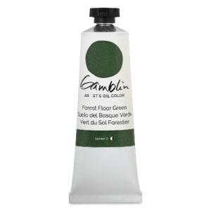 Gamblin Artists Oil Colors (1.25oz/37ml) Forest Floor Green 1275