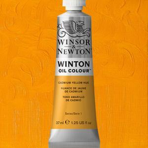 Winsor & Newton Winton Oil Colour Paint - (1.25oz/37ml) Cadmium Yellow Hue