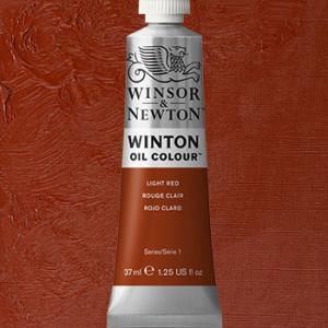 Winsor & Newton Winton Oil Colour Paint - (6.75oz/200ml) Light Red