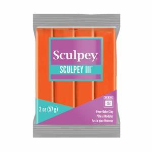 Sculpey III Oven-Bake Clay (2oz bar) - Just Orange