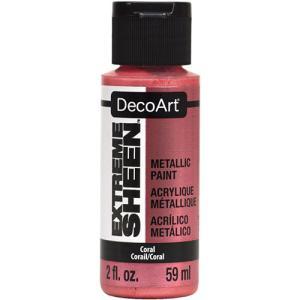 DecoArt Extreme Sheen Acrylic Paint - (2oz/59ml) Coral