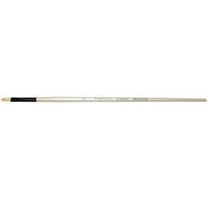 Daler Rowney Simply Simmons Oil/Acrylic Brush - Long Handle, Bristle Flat, Size 2  DR255144002