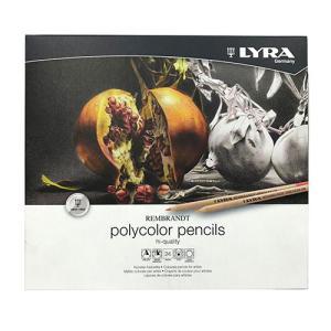 Lyra Rembrandt Polycolor Pencils  Metal Box 24ct