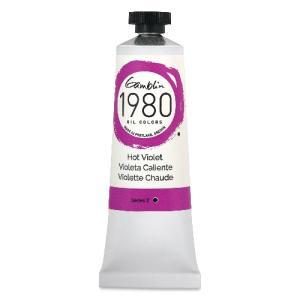 Gamblin 1980 Oil Colors (1.25oz/37ml) Hot Violet 7317