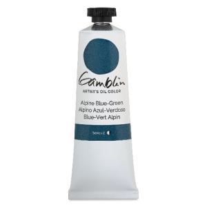 Gamblin Artists Oil Colors (1.25oz/37ml) Alpine Blue-Green 1026