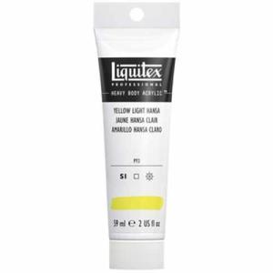 Liquitex Professional Heavy Body Acrylic Paint - (2oz/59ml) Yellow Light Hansa