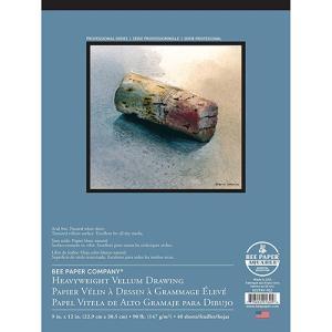 Bee Paper Heavyweight Vellum Drawing Pad 9" x 12" - (40 Sheets, 90lb)