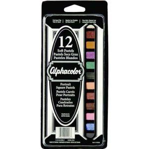 Alphacolor Soft Pastel Set - (12 Pack) Portrait