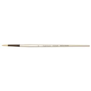 Daler Rowney Simply Simmons Oil/Acrylic Brush - Long Handle, Bristle Round, Size 4  DR255145004