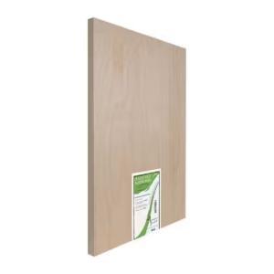 American Easel Flat Cradled Birch Panel Board 7/8" - Natural, 8" x 10"