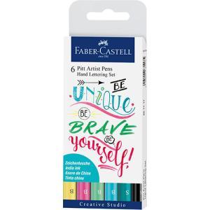 Faber Castell Creative Studio Pitt Artist Hand Lettering I- 6ct