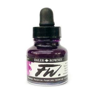 Daler Rowney FW Acrylic Artists Ink - (1oz bottle)- Purple Lake 437