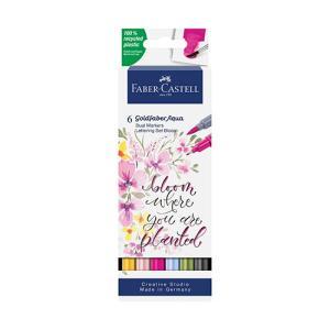 Goldfaber Aqua Dual Marker Set- 6ct (Lettering)