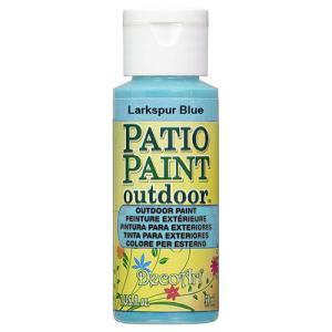 DecoArt Patio Paint Outdoor Acrylic - (2oz/59ml) Larkspur Blue