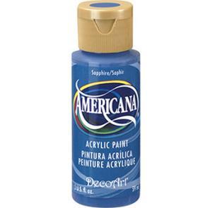 DecoArt Americana Acrylic Paint - (2oz/59ml) Sapphire