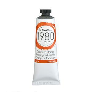 Gamblin 1980 Oil Colors – (1.25oz/37ml) Cadmium Orange