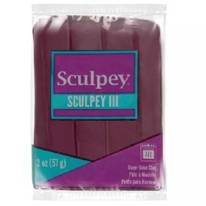 Sculpey III Oven-Bake Clay (2oz bar) - Plum