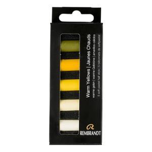 Rembrandt Soft Pastel 5 Half Stick Micro Set- Warm Yellow