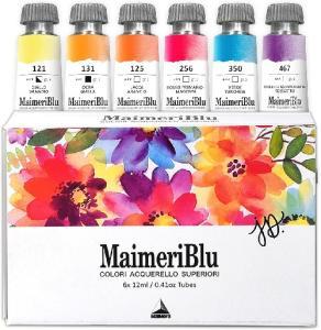 MaimeriBlu Jeannie Dickson Watercolor Set  6ct 12ml   M1698061