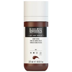 Liquitex Professional Soft Body Acrylic Paint - (8oz/237ml) Burnt Sienna
