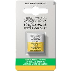 Winsor & Newton Professional Water Colour Half Pan - Cadmium-Free Yellow