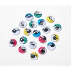 Darice Printed Wiggle Eyes Assorted Colors 7mm (40 count)