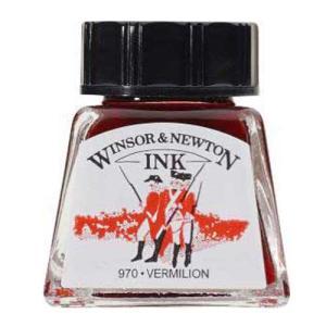 Winsor & Newton Dye-Based Drawing Ink - Vermillion