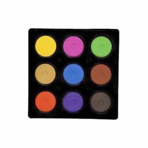 Richeson Small Tempera Cake Set - (9 Colors) Secondary Colors